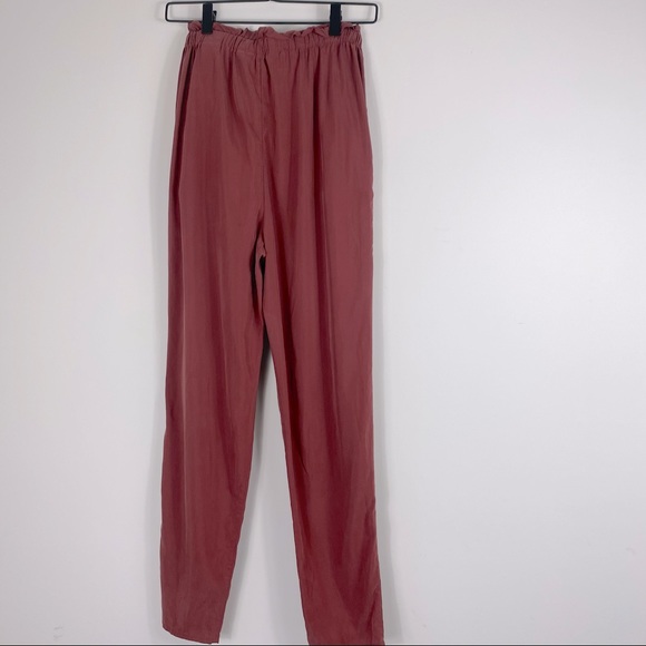 & Other Stories Paper Bag Drawstring Pants Trouser - Picture 2 of 8